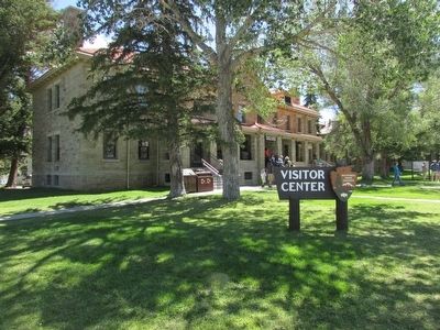 Bachelor Officers' Quarters at Fort Yellowstone. Click for full size. Bachelor Officers' Quarters at Fort Yellowstone image. Click for full size.