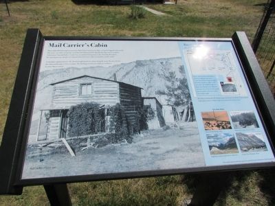 Mail Carrier’s Cabin Marker. Click for full size. Mail Carrier’s Cabin Marker image. Click for full size.
