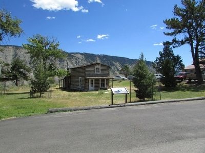 Marker in Yellowstone Nat'l Park. Click for full size. Marker in Yellowstone Nat'l Park image. Click for full size.