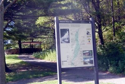 Delaware Water Gap Marker. Click for full size. Delaware Water Gap Marker image. Click for full size.