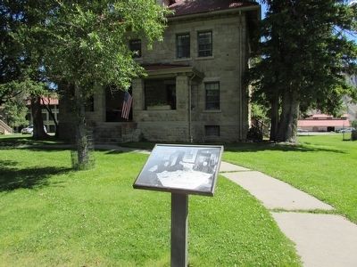 Marker at Old Fort Yellowstone image. Click for full size.
