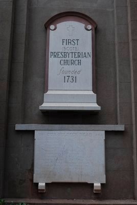 The First (Scots) Presbyterian Church/ Confederate Stone image. Click for full size.