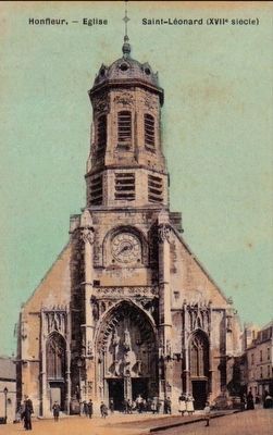 <i>Honfleur, - Eglise Saint-Lonard (XVIIe sicle )</i> image. Click for full size.