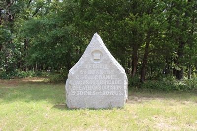 5th Georgia Infantry Marker. Click for full size. 5th Georgia Infantry Marker image. Click for full size.