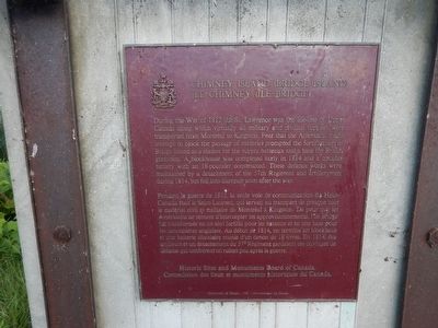 Chimney Island (Bridge Island) Marker image. Click for full size.