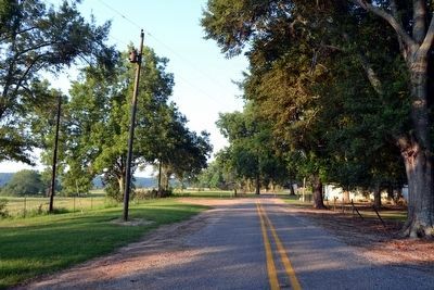 Peck Village and Peck Mounds Markers<br>at the End of Peck Road. Click for full size. Peck Village and Peck Mounds Markers<br>at the End of Peck Road image. Click for full size.