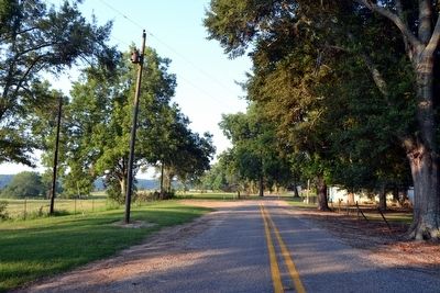 Peck Village and Peck Mounds Markers<br>at the End of Peck Road. Click for full size. Peck Village and Peck Mounds Markers<br>at the End of Peck Road image. Click for full size.