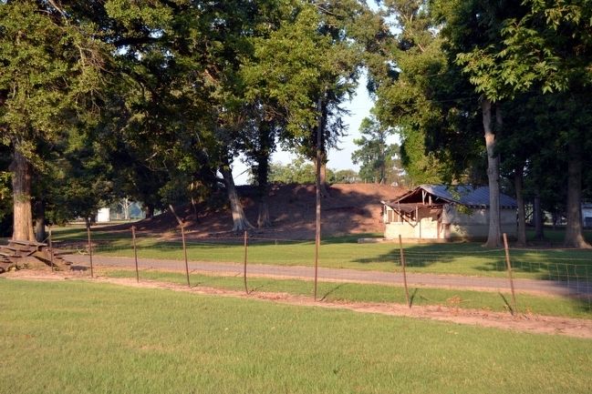 Mound E of the Peck Mounds. Click for full size. Mound E of the Peck Mounds image. Click for full size.