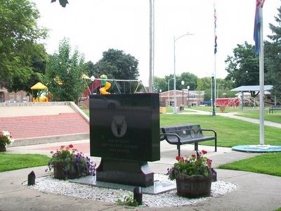 Company "F" Memorial Park Veterans Memorial. Click for full size. Company "F" Memorial Park Veterans Memorial image. Click for full size.