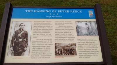 The Hanging of Peter Reece Marker image. Click for full size.