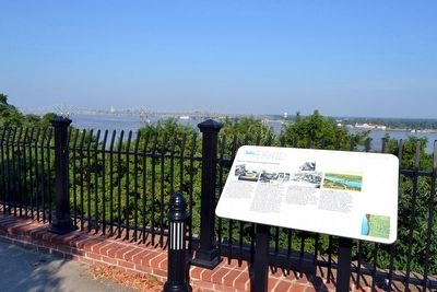 Bluff Park - Memorials and Louisiana Connections Marker image. Click for full size.