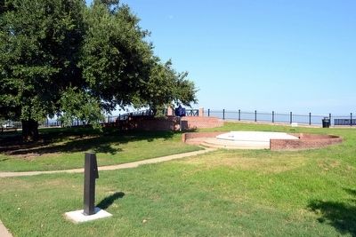 Ealey Brothers Marker near Bluff Park Fountain image. Click for full size.