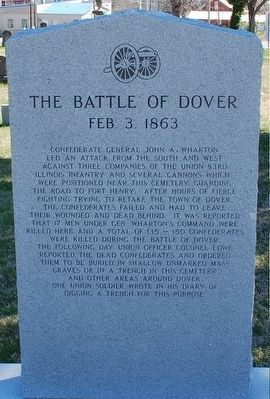 The Battle of Dover Marker image. Click for full size.