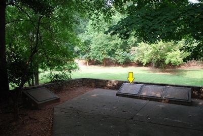 The Federal Forces Engaged/ The Confederate Forces Engaged Marker image. Click for full size.