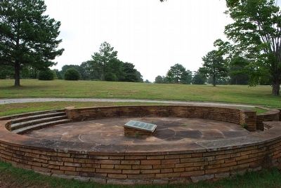 Battlefield of Ezra Church Marker. Click for full size. Battlefield of Ezra Church Marker image. Click for full size.