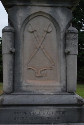 Confederate Memorial Script. Click for full size. Confederate Memorial Script image. Click for full size.