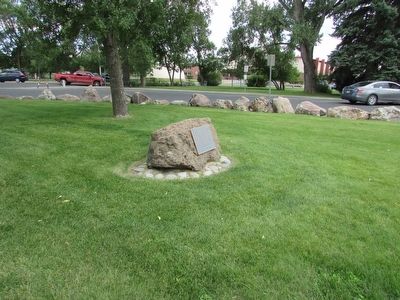 Yellowstone Fire Fighters Marker image. Click for full size.