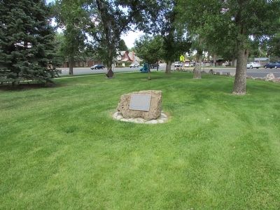 Marker in Cody image. Click for full size.