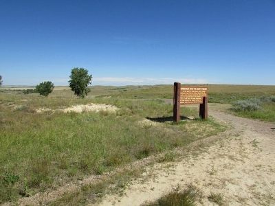 Marker in Theodore Roosevelt Nat'l Park image. Click for full size.