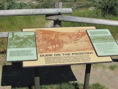 Dude on the Frontier Marker image. Click for full size.