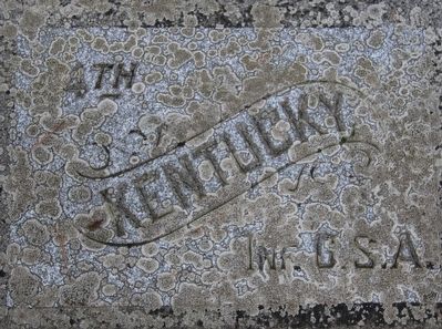 4th Kentucky Infantry Marker image. Click for full size.