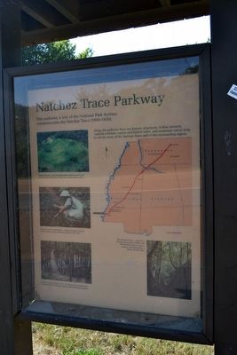 Accompanying Interpretive Sign on<br>Natchez Trace Parkway image. Click for full size.