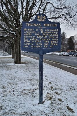 Thomas Mifflin Marker image. Click for full size.