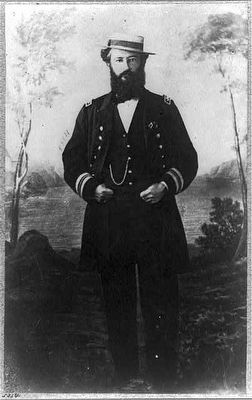 Commander Tunis Craven, USN, Captain of Tecumseh image. Click for full size.