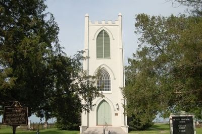 Trinity Episcopal Church & Marker image. Click for full size.