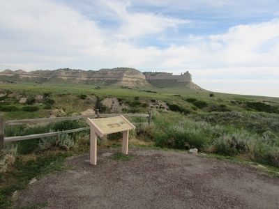 Scotts Bluff Marker image. Click for full size.