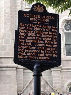 Mother Jones Marker. Click for full size. Mother Jones Marker image. Click for full size.
