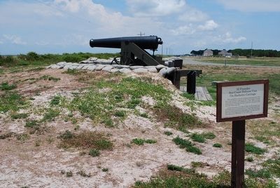 32 Pounder Sea Coast Defense Gun Marker image. Click for full size.