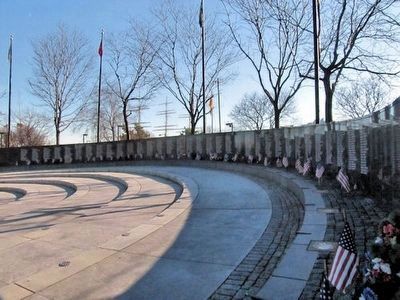 Philadelphia Vietnam Veterans Memorial Marker image. Click for full size.