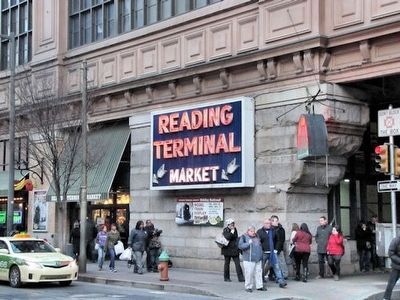 Reading Terminal and Market Marker. Click for full size. Reading Terminal and Market Marker image. Click for full size.