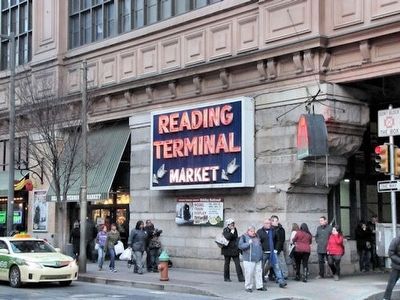 Reading Terminal and Market Marker image. Click for full size.