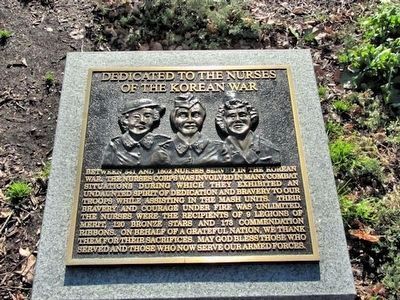 The Philadelphia Korean War Memorial at Penn's Landing Marker image. Click for full size.