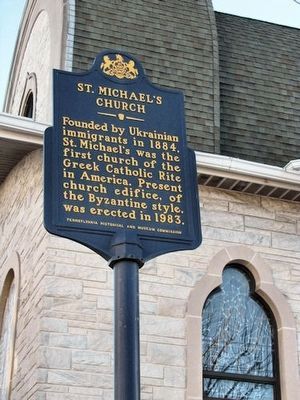 St. Michael's Church Marker image. Click for full size.