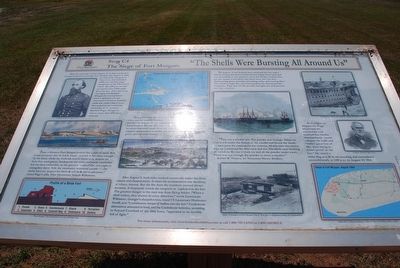 "The Shells Were Bursting All Around Us" Marker image. Click for full size.