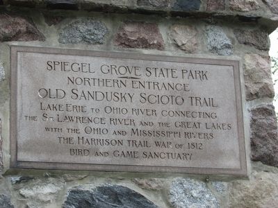 Spiegel Grove State Park Marker image. Click for full size.
