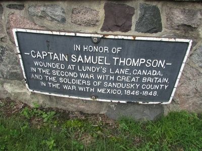Captain Samuel Thomson Marker. Click for full size. Captain Samuel Thomson Marker image. Click for full size.