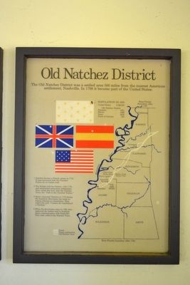 Old Natchez District Marker image. Click for full size.
