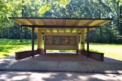 A National Road Exhibit Kiosk image. Click for full size.
