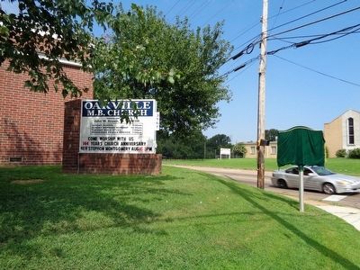 Oakville Missionary Baptist Church Marquis. Click for full size. Oakville Missionary Baptist Church Marquis image. Click for full size.