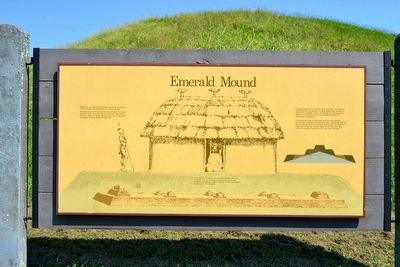 Emerald Mound Marker image. Click for full size.