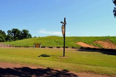 Primary Platform and Secondary Mound of Emerald Mound image. Click for full size.
