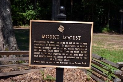 Mount Locust Marker image. Click for full size.