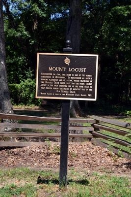 Mount Locust Marker image. Click for full size.