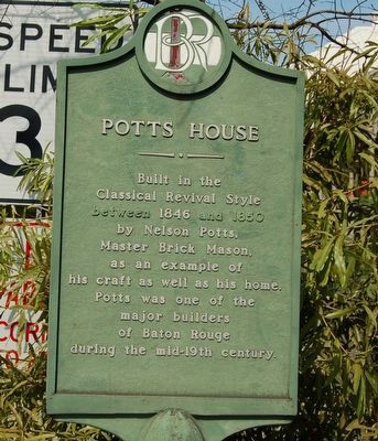 Potts House Marker. Click for full size. Potts House Marker image. Click for full size.