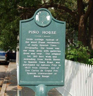 Pio House Marker image. Click for full size.