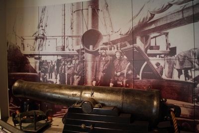 Admiral Raphael Semmes- Museum of Mobile-CSS Alabama Cannon image. Click for full size.